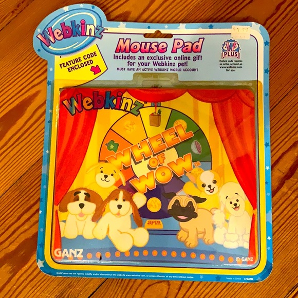 Webkinz Other - Vintage Webkinz Mouse Pad by Ganz